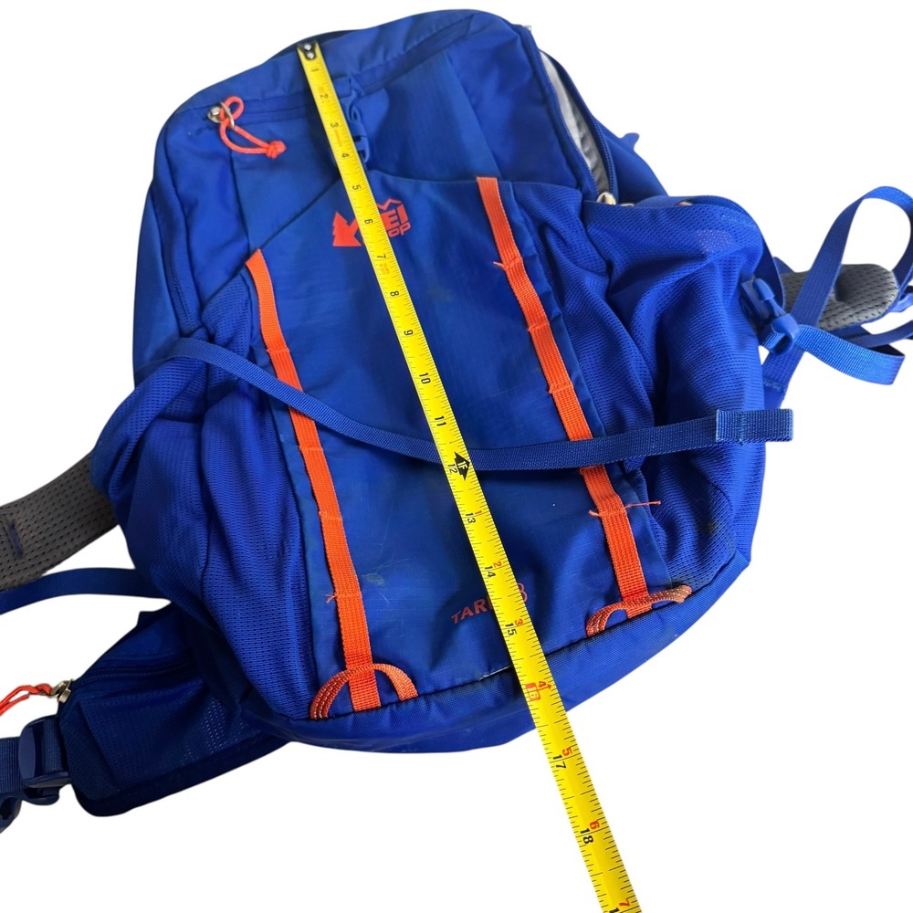 REI Co-op Tarn 18 Kids Hiking Daypack Blue Orange Backpack 18L Youth - Picture 7 of 9